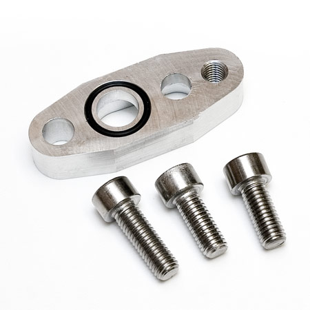 Drain Flange Adapter Kit, T3/T4  to GT BB Turbo